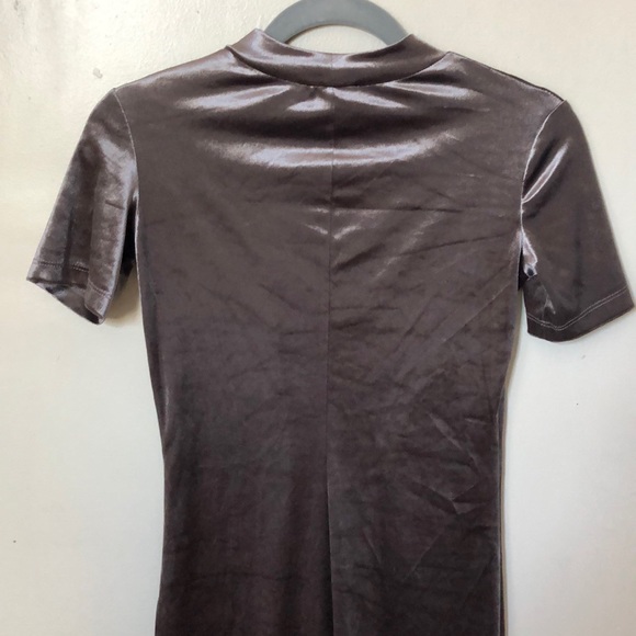 SALE Zara Velvety Feel Midi Dress - Picture 5 of 5